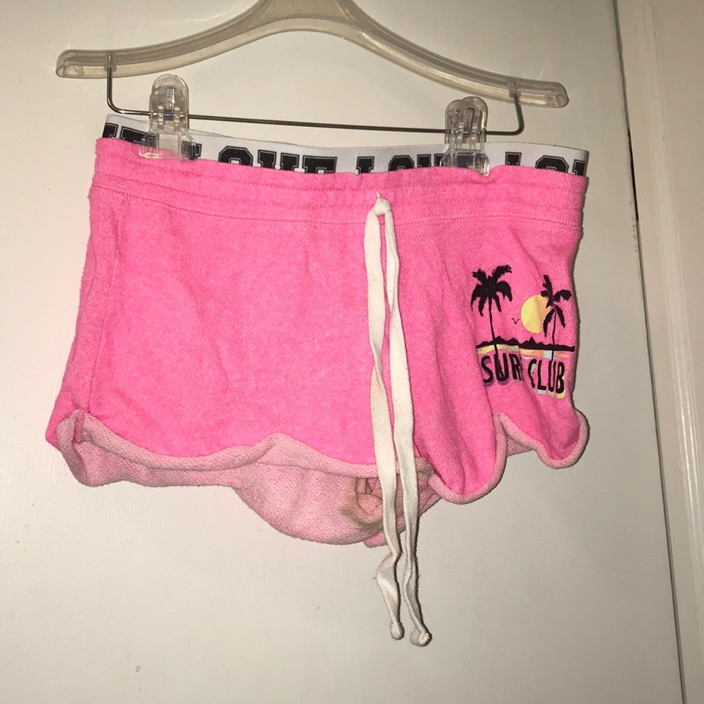 Pink shorts